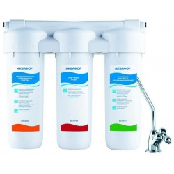 Фильтр под мойкой Аквафор Трио Fe 1/2 (белый)