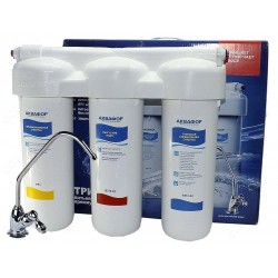 Фильтр под мойкой Аквафор Трио Норма Умягчающий (белый)