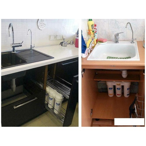 Фильтр под мойкой Аквафор Трио Норма Умягчающий (белый) 1