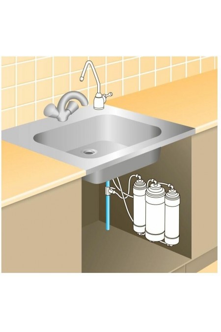 Фильтр под мойкой Prio Новая Вода Econic Osmos Stream OD310 (белый) 2