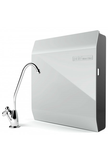 Фильтр под мойкой Prio Новая Вода Expert M310 (серый) 