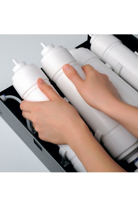 Фильтр под мойкой Prio Новая Вода Expert M310 (серый) 2