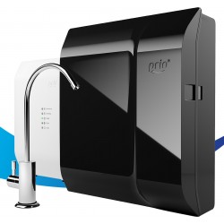 Фильтр под мойкой Prio Новая Вода Expert Osmos Stream MOD620 (черный/белый)