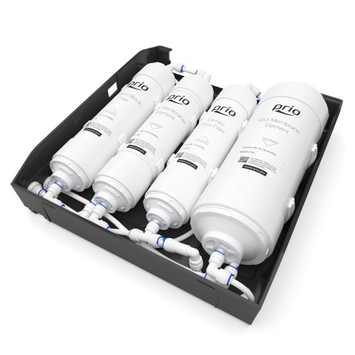 Фильтр под мойкой Prio Новая Вода Expert Osmos Stream MOD620 (черный/белый) 3