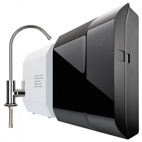 Фильтр под мойкой Prio Новая Вода Expert Osmos Stream MOD620 (черный/белый) 4