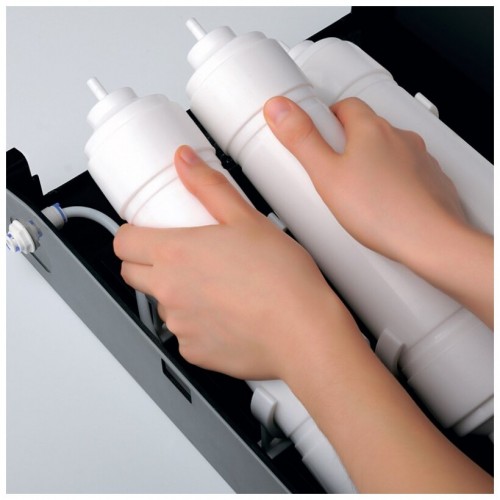 Фильтр под мойкой Prio Новая Вода Expert Osmos Stream MOD620 (черный/белый) 8