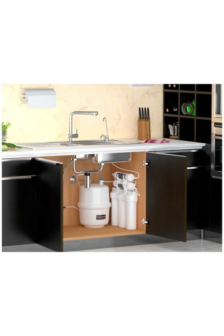 Фильтр под мойкой Prio Новая Вода Praktic Osmos OU510 (белый) 3