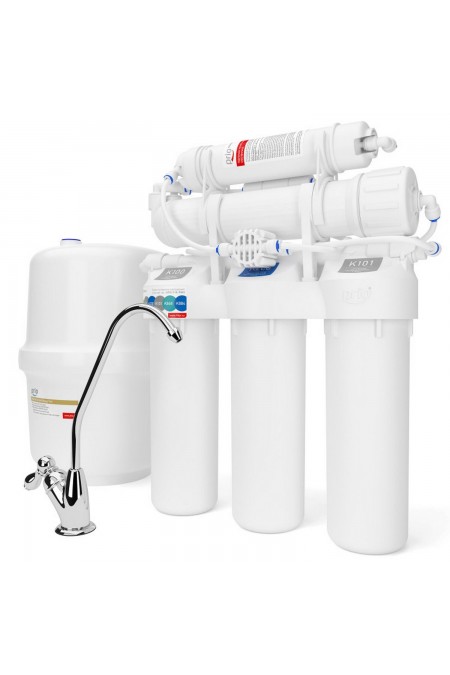 Фильтр под мойкой Prio Новая Вода Start Osmos OU390 (белый) 8