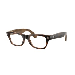 Умные очки Ray-Ban Meta Blayzer Optics Gen2 (RW7001) (8528) (коричневый/линзы прозрачные)