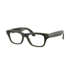 Умные очки Ray-Ban Meta Blayzer Optics Gen2 (RW7001) (8530) (темно-оливковый/линзы прозрачные)