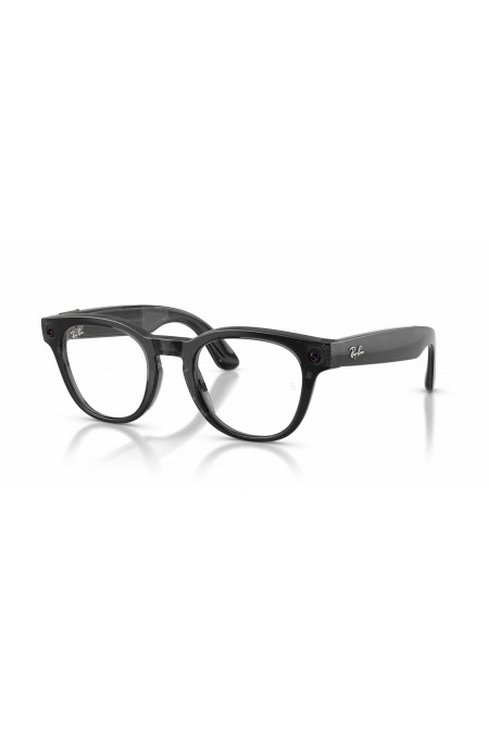 Умные очки Ray-Ban Meta Scriber Optics Gen2 (RW7002) (глянцевый прозрачный черный/линзы прозрачные) 