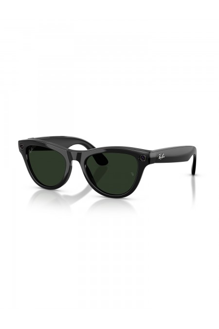 Умные очки Ray-Ban Meta Skyler Gen2 S52 (RW4014) (матовый черный/линзы графитово-зеленые) 