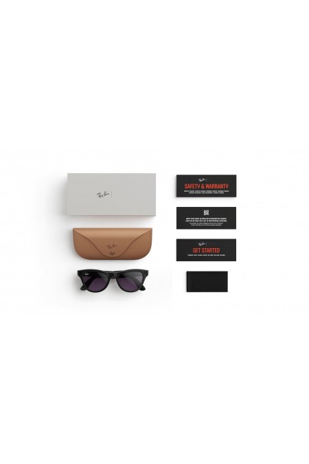 Умные очки Ray-Ban Meta Skyler Gen2 S52 (RW4014) (мистический фиолетовый/линзы аметистовые фотохром) 6