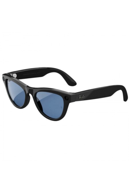 Умные очки Ray-Ban Meta Skyler Gen2 S52 (RW4014) (глянцевый черный/линзы лазурно-голубой фотохром) 