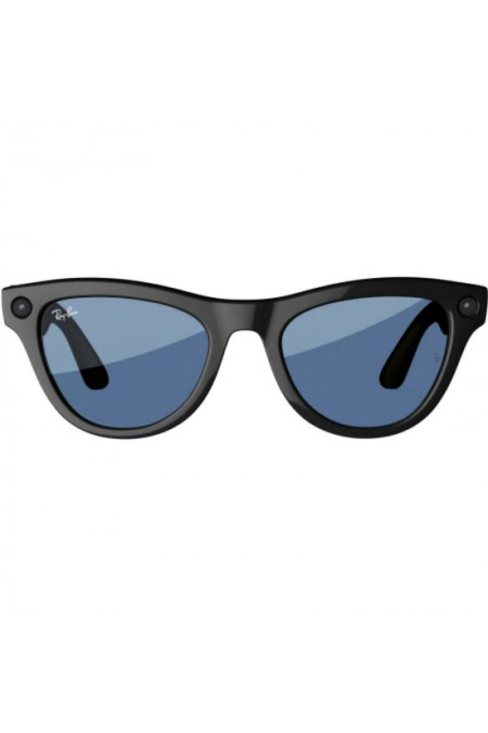 Умные очки Ray-Ban Meta Skyler Gen2 S52 (RW4014) (глянцевый черный/линзы лазурно-голубой фотохром) 1