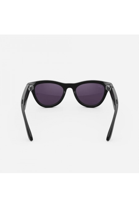 Умные очки Ray-Ban Meta Skyler S50 (RW4010) (глянцевый черный/линзы аметистовые фотохром) 4