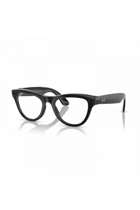 Умные очки Ray-Ban Meta Skyler S50 (RW4010) (глянцевый черный/линзы лазурно-голубой фотохром) 1