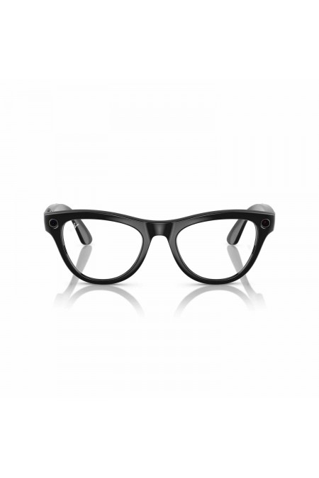 Умные очки Ray-Ban Meta Skyler S50 (RW4010) (глянцевый черный/линзы лазурно-голубой фотохром) 3