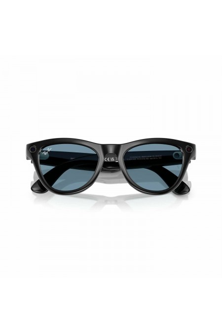 Умные очки Ray-Ban Meta Skyler S50 (RW4010) (глянцевый черный/линзы лазурно-голубой фотохром) 4