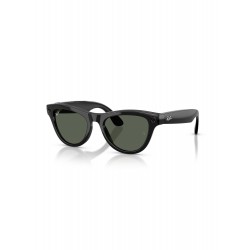 Умные очки Ray-Ban Meta Skyler S50 (RW4010) (глянцевый черный/линзы зеленые)