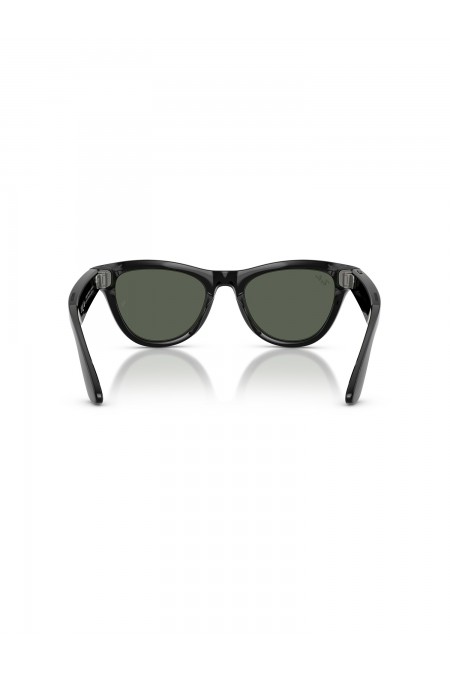 Умные очки Ray-Ban Meta Skyler S50 (RW4010) (глянцевый черный/линзы зеленые) 3
