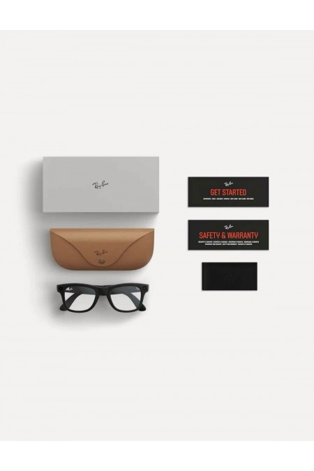 Умные очки Ray-Ban Meta Wayfarer Gen2 S50 (RW4012) (матовый черный/линзы прозрачные) 4