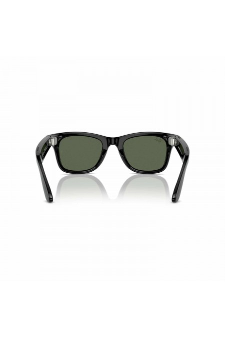 Умные очки Ray-Ban Meta Wayfarer S50 (RW4006) (глянцевый черный/линзы зеленые) 3