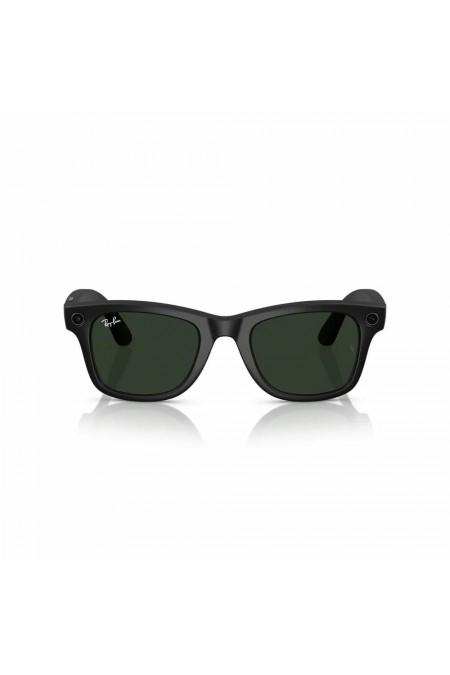Умные очки Ray-Ban Meta Wayfarer S50 (RW4006) (матовый черный/линзы графитово-зеленые) 