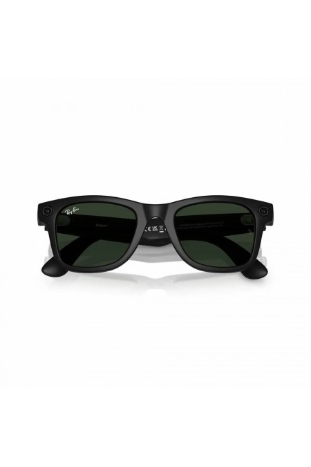 Умные очки Ray-Ban Meta Wayfarer S50 (RW4006) (матовый черный/линзы графитово-зеленые) 6