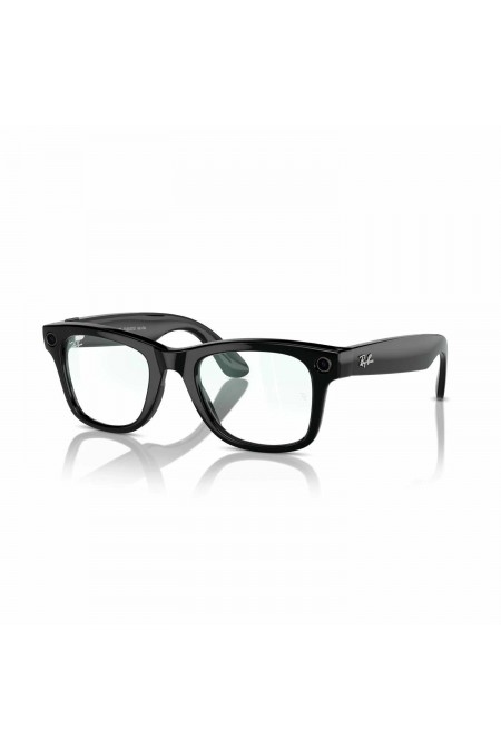 Умные очки Ray-Ban Meta Wayfarer S53 (RW4008) (глянцевый черный/линзы прозрачные) 
