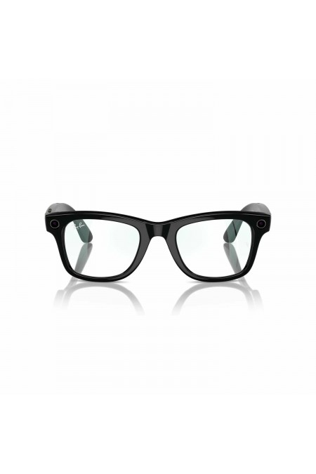 Умные очки Ray-Ban Meta Wayfarer S53 (RW4008) (глянцевый черный/линзы прозрачные) 1