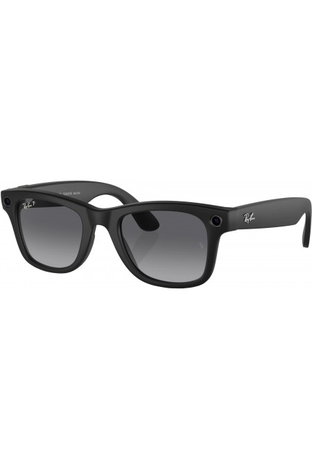 Умные очки Ray-Ban Meta Wayfarer S53 (RW4008) (матовый черный/линзы градиентный графит) 1