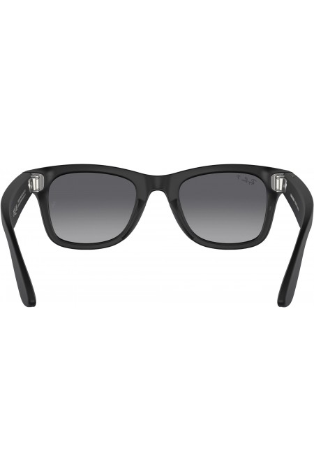 Умные очки Ray-Ban Meta Wayfarer S53 (RW4008) (матовый черный/линзы градиентный графит) 3