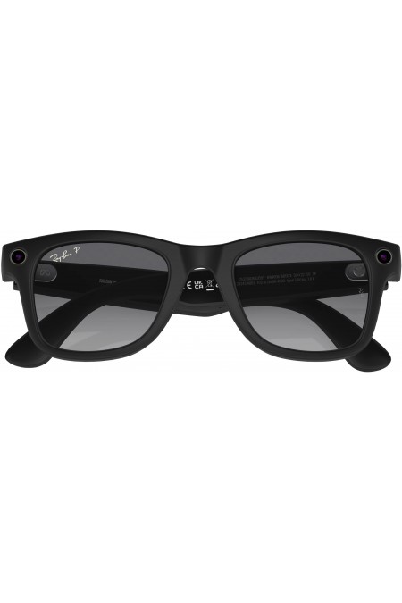 Умные очки Ray-Ban Meta Wayfarer S53 (RW4008) (матовый черный/линзы градиентный графит) 4