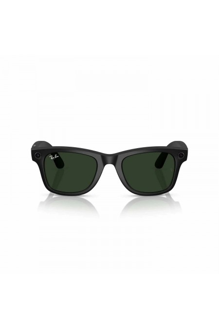 Умные очки Ray-Ban Meta Wayfarer S53 (RW4008) (матовый черный/линзы графитово-зеленые) 2