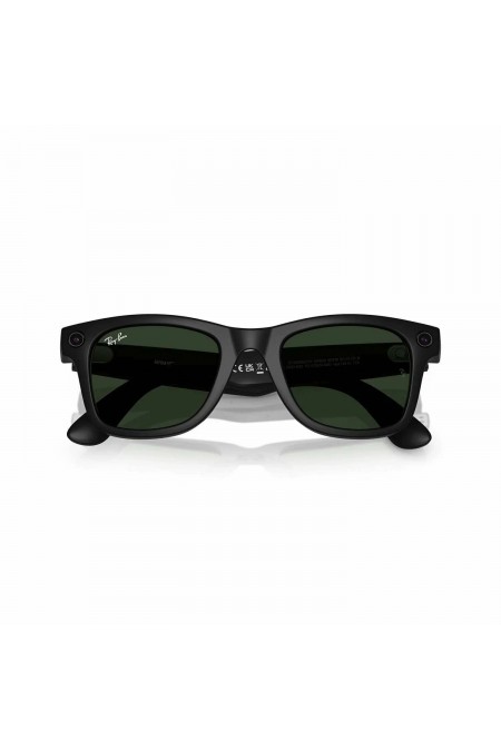 Умные очки Ray-Ban Meta Wayfarer S53 (RW4008) (матовый черный/линзы графитово-зеленые) 4