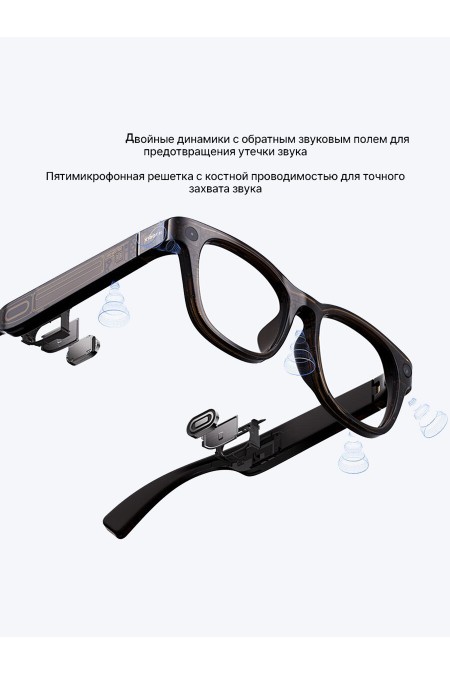 Умные очки Xiaomi AI Glasses (BHR07S2CN) (черный) 2