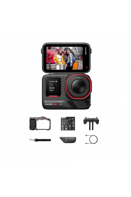 Экшн-камера Insta360 Ace Pro 2 Xplorer Bundle (черный) 