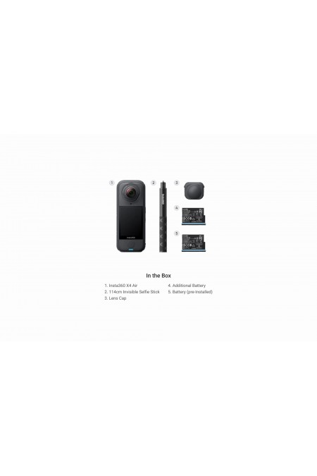 Экшн-камера Insta360 X4 Air Starter Bundle (черный) 2