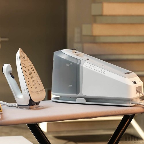 Парогенератор BRAUN CareStyle 7 IS7262GY (0128805000) (белый/серый) 1
