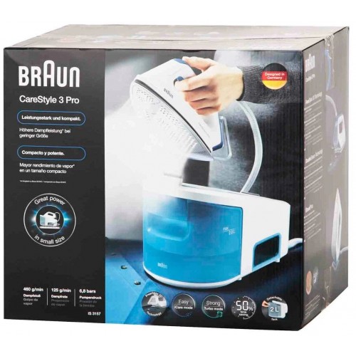Парогенератор Braun IS3157BL (белый/синий) 3