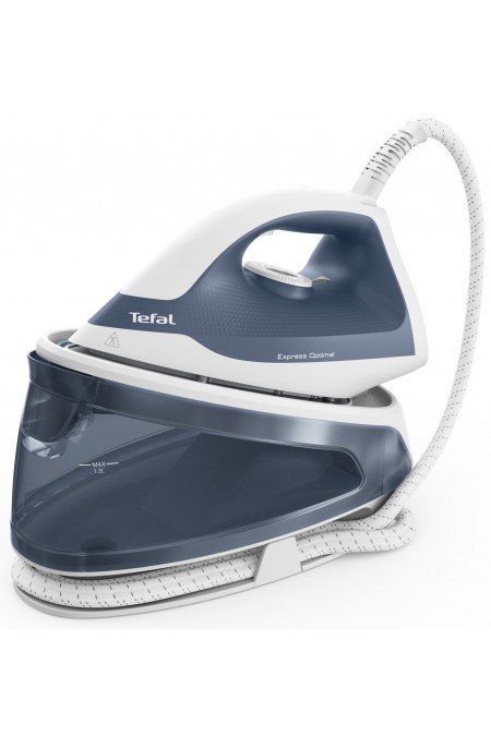 Парогенератор Tefal Express Optimal SV4110E0 (белый/синий) 