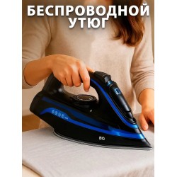 Утюг BQ SIC1002 (черный/синий)