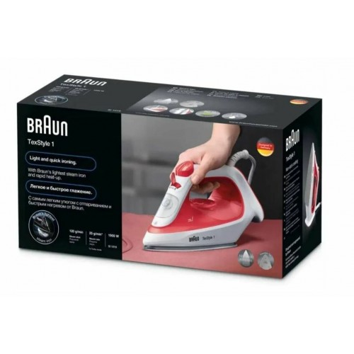 Утюг Braun SI 1019 (красный) 8