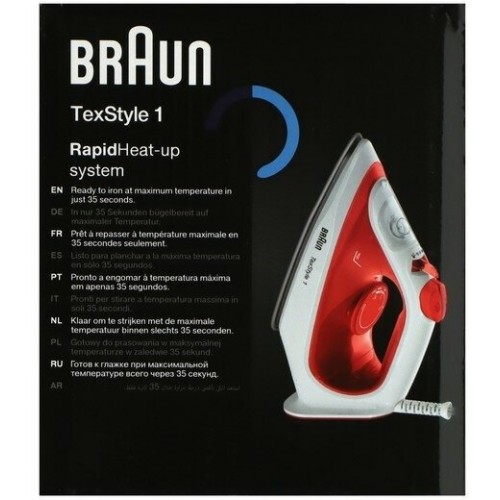 Утюг Braun SI 1080 (белый/фиолетовый) 8