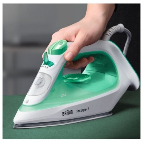 Утюг Braun SI1040GR (белый/зеленый) 3