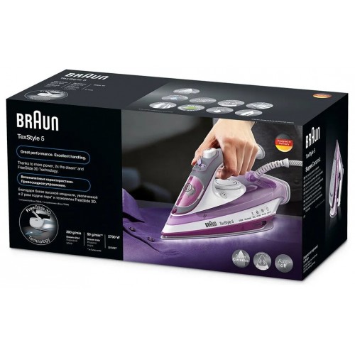 Утюг Braun TexStyle5 SI5037VI (фиолетовый) 2