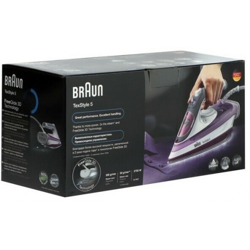 Утюг Braun TexStyle5 SI5037VI (фиолетовый) 9