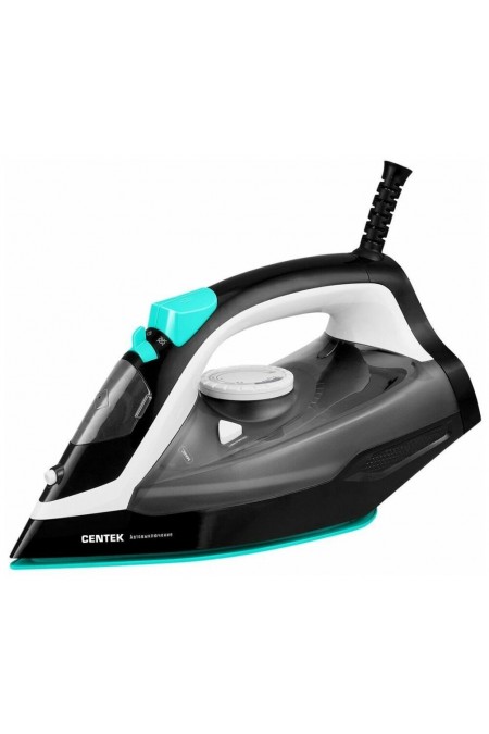 Утюг Centek CT-2314 (черный/бирюзовый) 