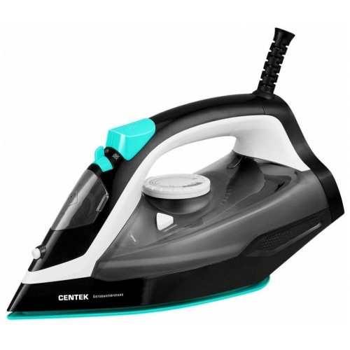 Утюг Centek CT-2314 (черный/бирюзовый) 